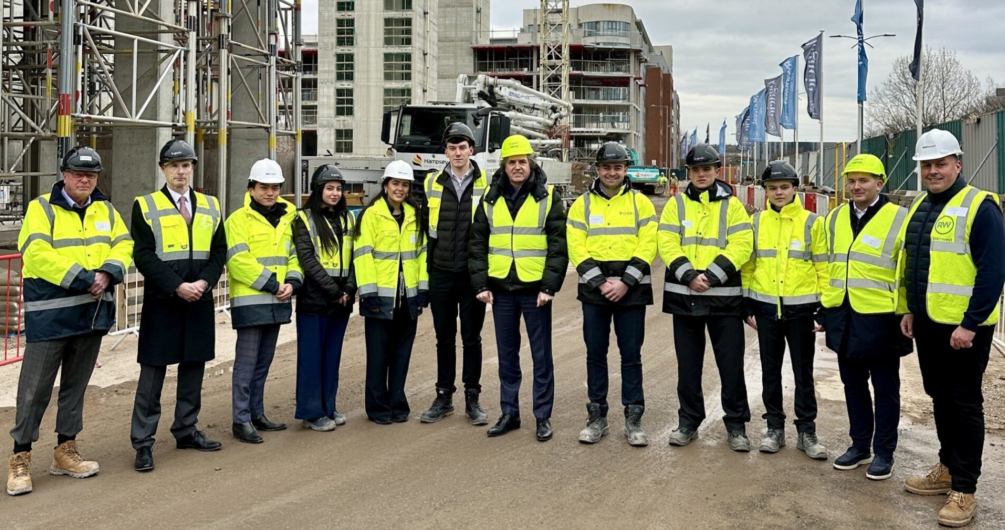 Article thumbnail for Metro Mayor Steve Rotheram tours Gateway development to celebrate National Apprenticeship Week