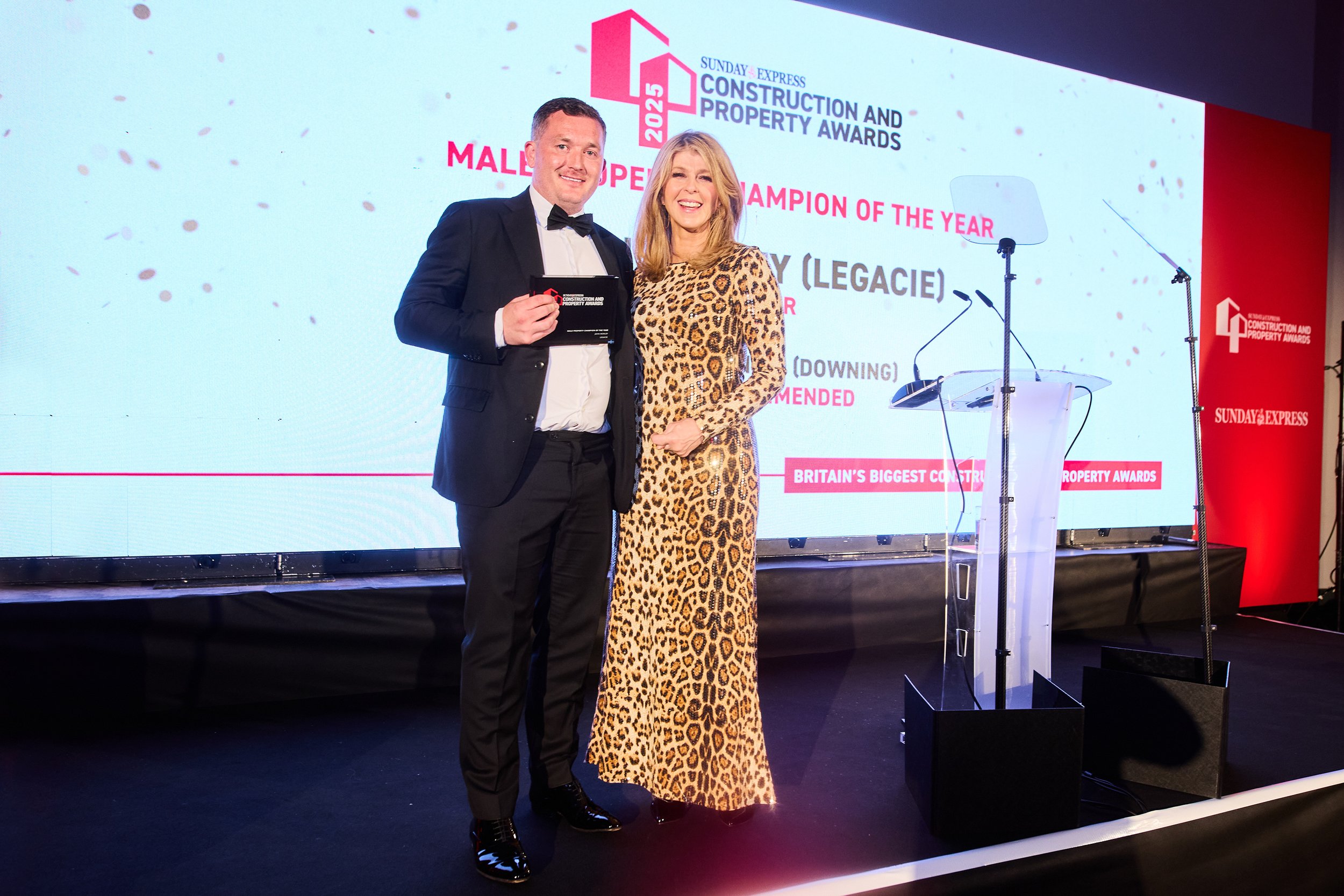 John Morley, Legacie Founder & CEO alongside host Kate Garraway