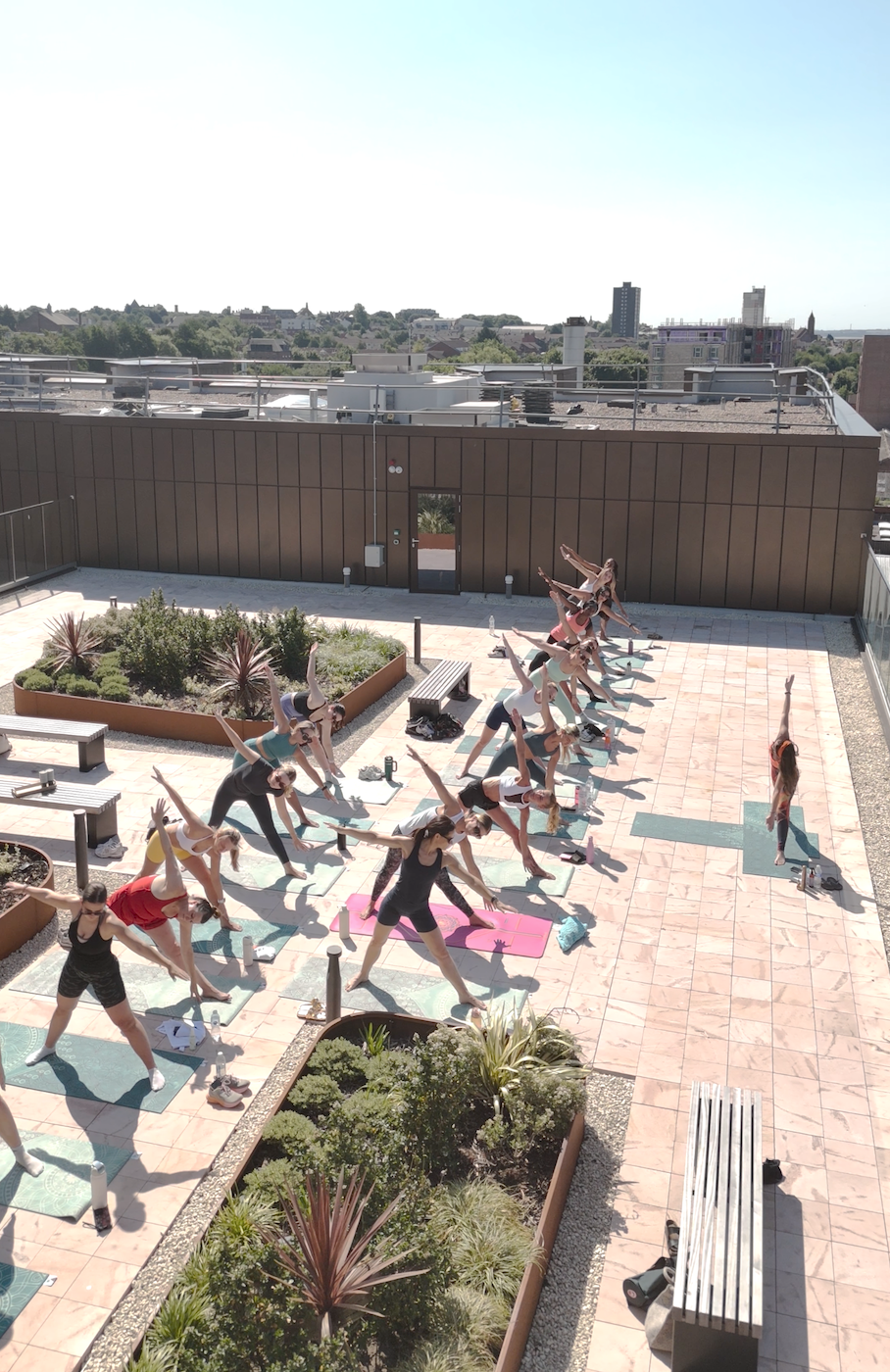 Rooftop Yoga
